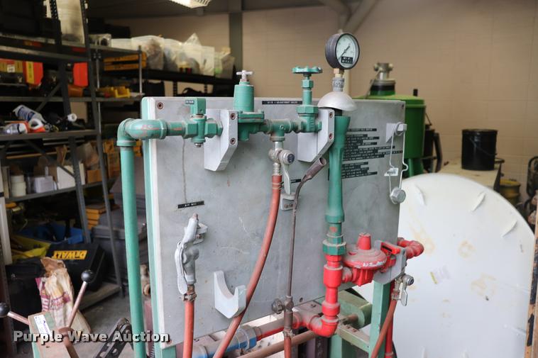 image for item DQ9302 1970 shop built permanent mold casting machine