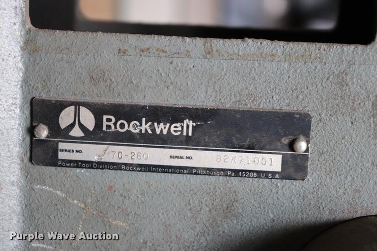 image for item DQ9363 Rockwell 20 drill press