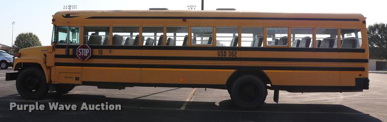 image for item DQ9366 1999 GMC B7 school bus