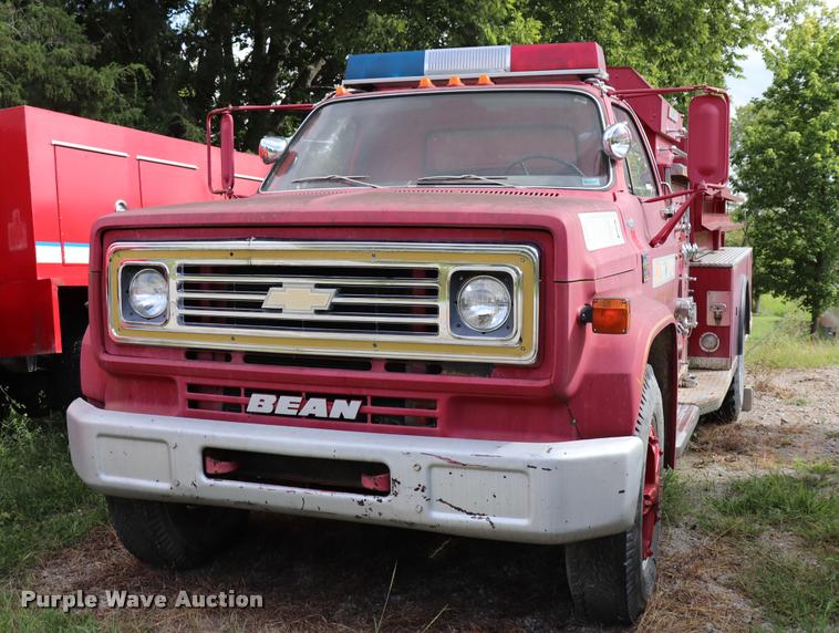image for item DQ9374 1974 Chevrolet C65 fire truck