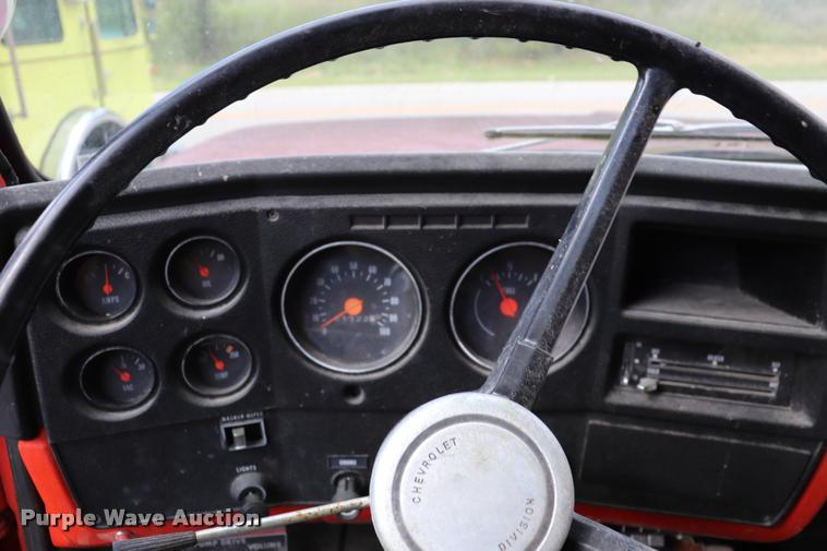 image for item DQ9374 1974 Chevrolet C65 fire truck