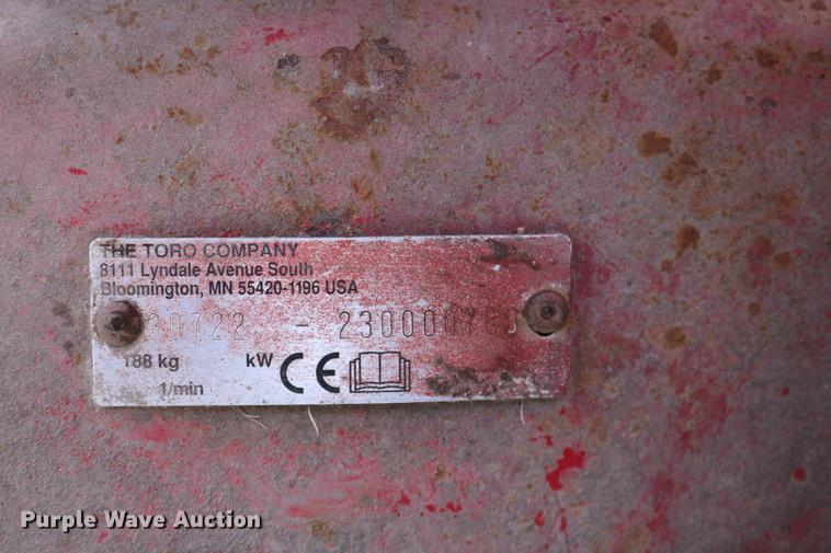 image for item DW9806 Toro Groundsmaster 345 lawn mower