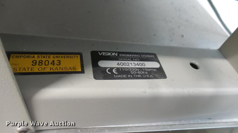 image for item EB9097 Vision 2448 rotary engraver
