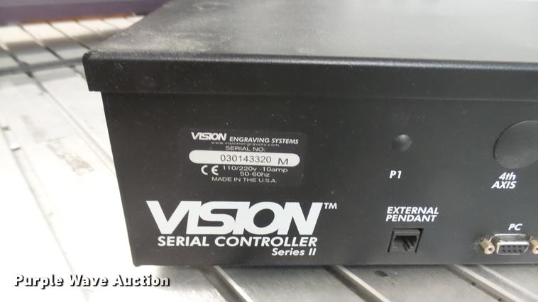 image for item EB9097 Vision 2448 rotary engraver