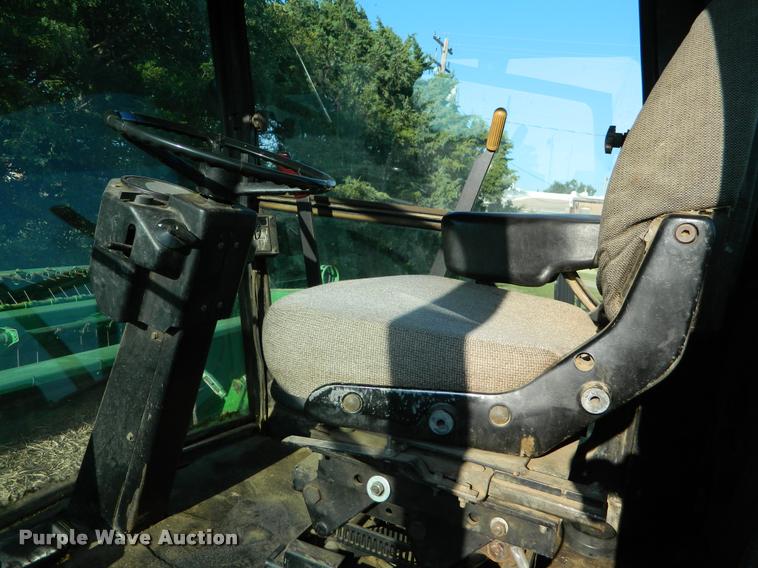 image for item DB1132 1985 John Deere 3830 self-propelled windrower