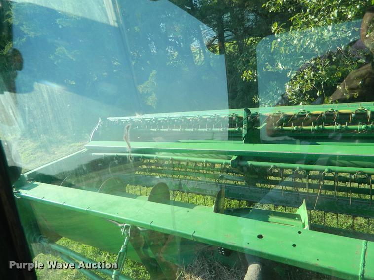 image for item DB1132 1985 John Deere 3830 self-propelled windrower