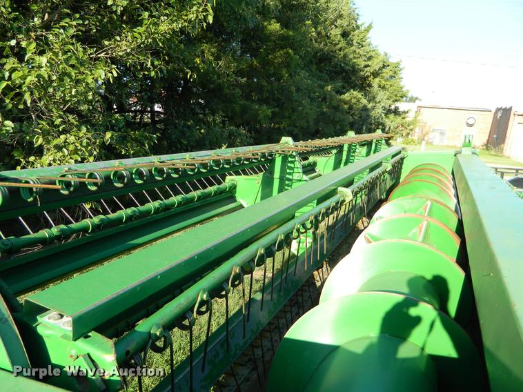 image for item DB1132 1985 John Deere 3830 self-propelled windrower