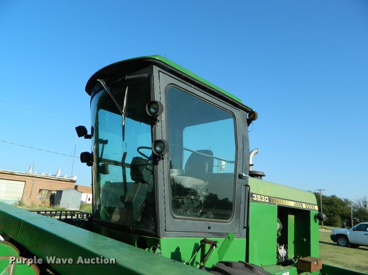 image for item DB1132 1985 John Deere 3830 self-propelled windrower
