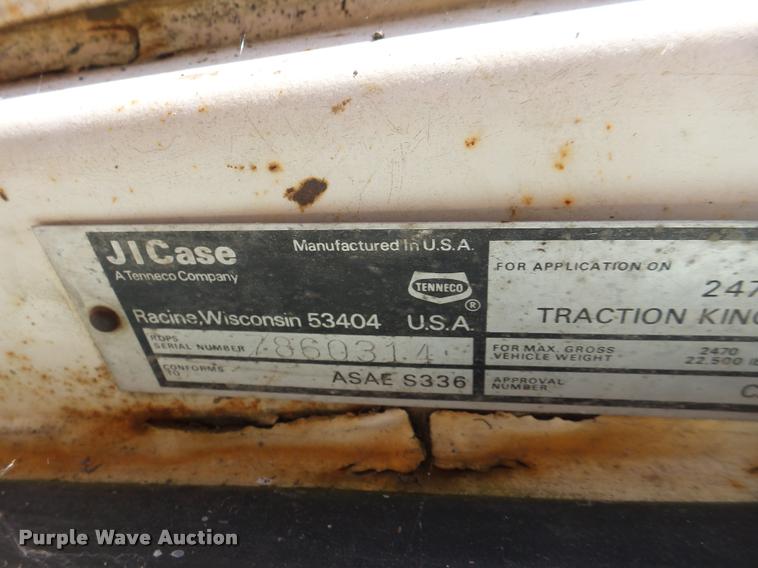 image for item DB1425 1976 Case 2470 tractor