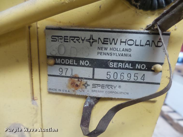 image for item DC3900 New Holland 971 rigid head