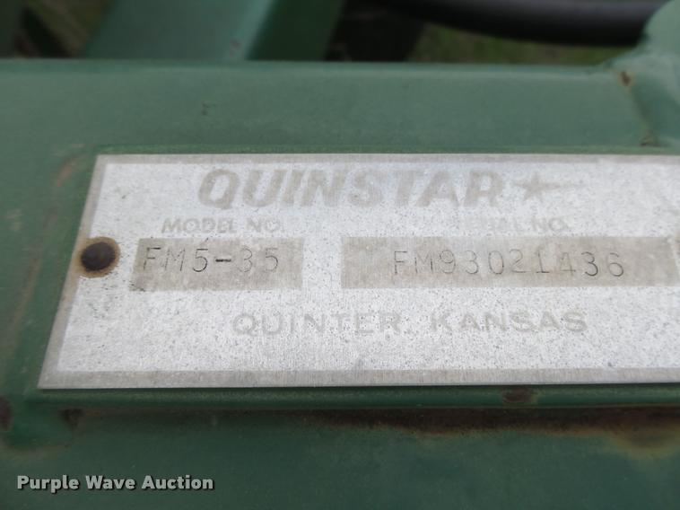 image for item DC3909 QuinStar Fallow Master II FM-35 sweep plow