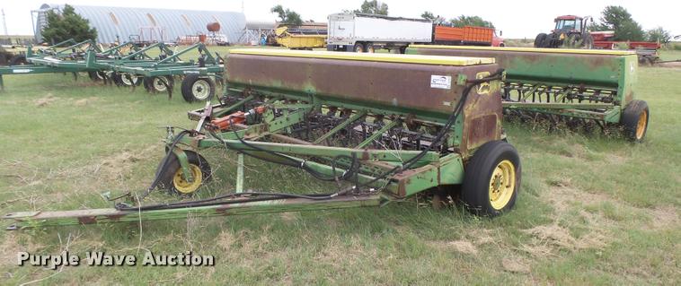 image for item DC3910 (2) John Deere 8200 hoe grain drills