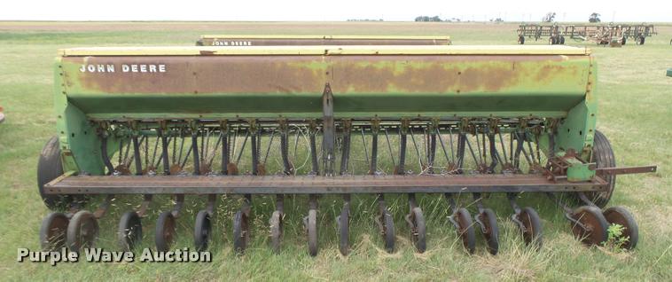image for item DC3910 (2) John Deere 8200 hoe grain drills