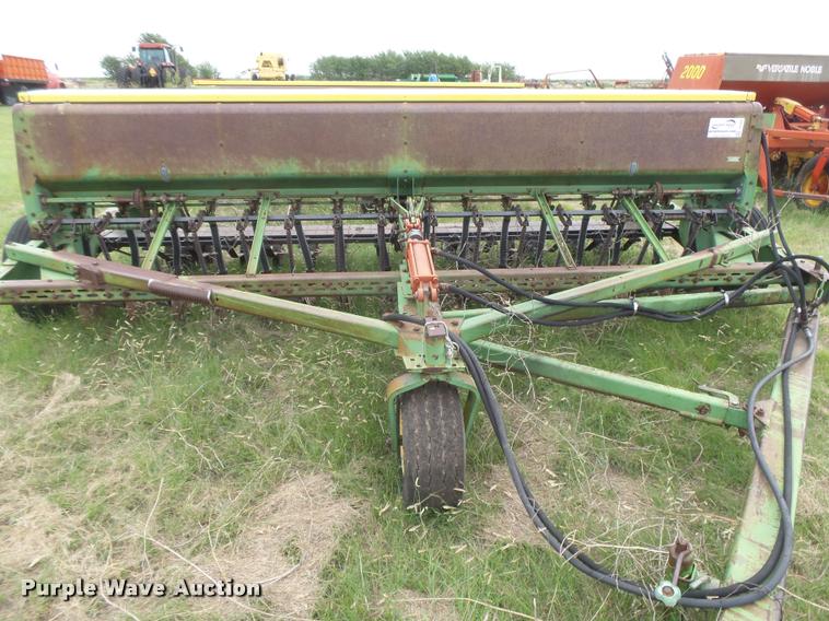 image for item DC3910 (2) John Deere 8200 hoe grain drills