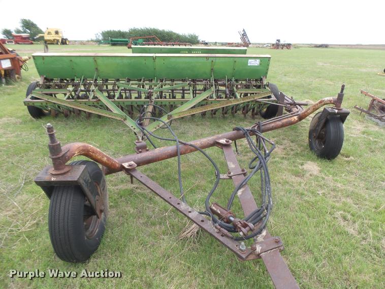 image for item DC3912 (2) John Deere DRA hoe grain drills