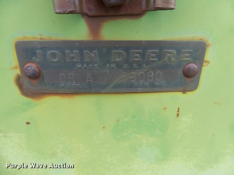 image for item DC3912 (2) John Deere DRA hoe grain drills