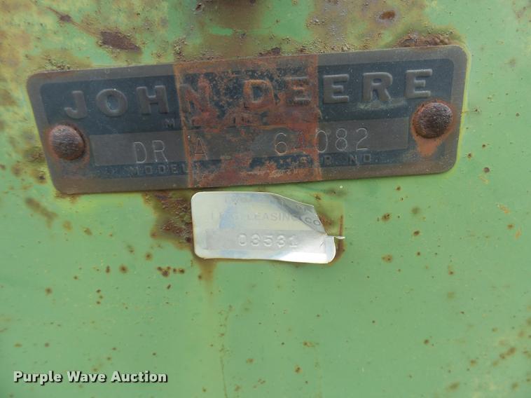 image for item DC3912 (2) John Deere DRA hoe grain drills