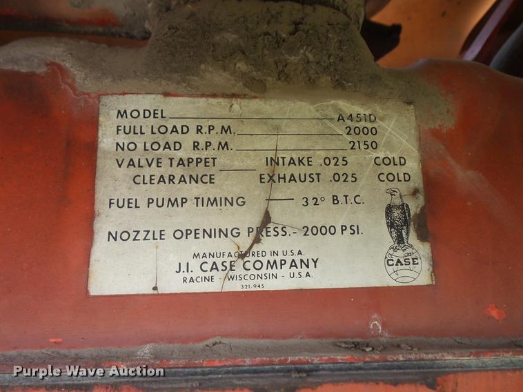 image for item DC5350 Case 1030 tractor