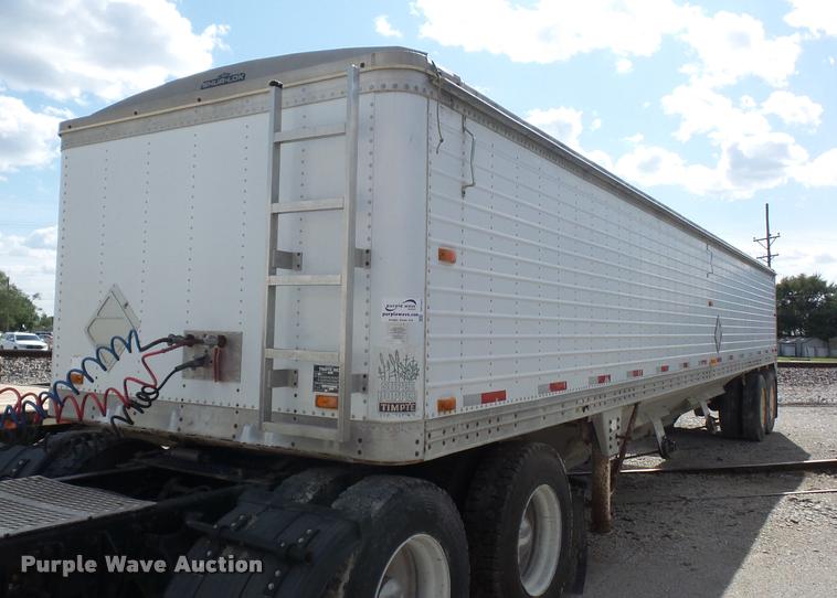 image for item DD1541 1992 Timpte double hopper grain trailer