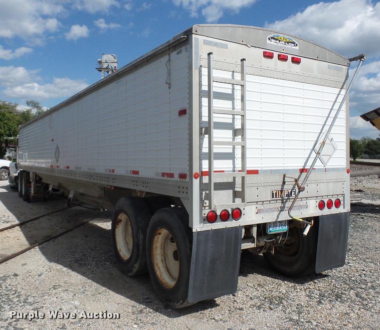 image for item DD1541 1992 Timpte double hopper grain trailer