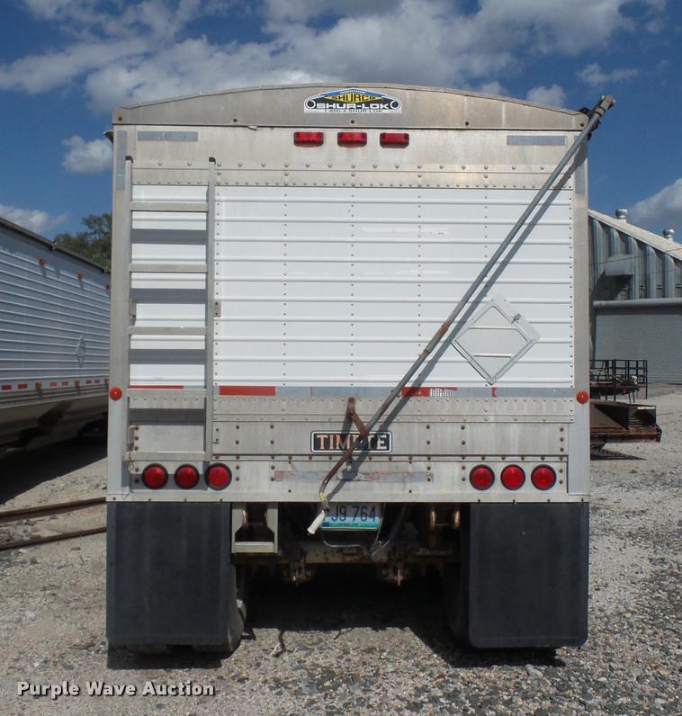 image for item DD1541 1992 Timpte double hopper grain trailer