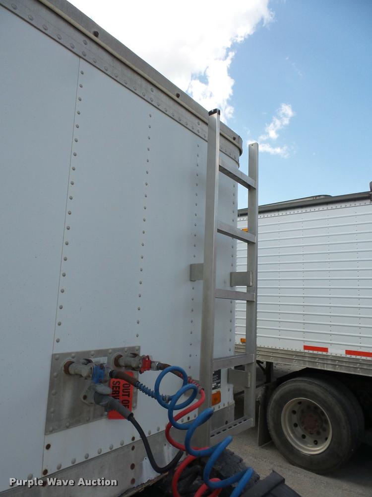 image for item DD1541 1992 Timpte double hopper grain trailer