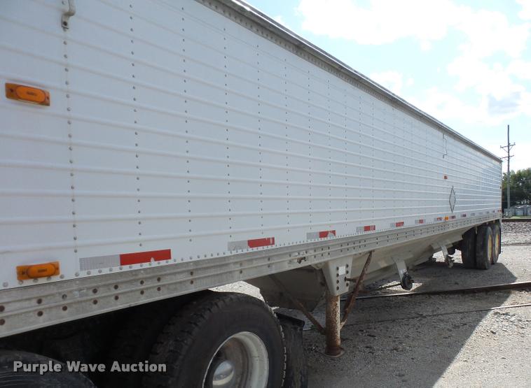 image for item DD1541 1992 Timpte double hopper grain trailer