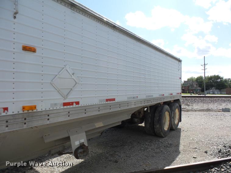 image for item DD1541 1992 Timpte double hopper grain trailer