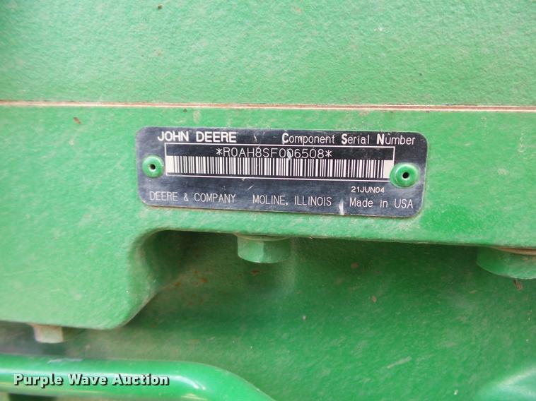 image for item DD1543 2004 John Deere 8520 MFWD tractor