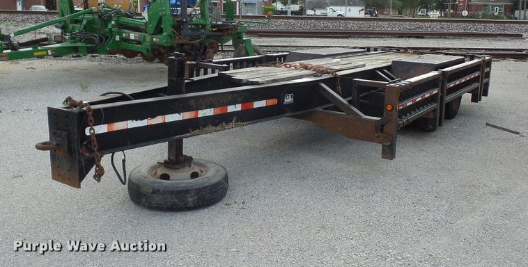 image for item DD1544 2001 Behnke sprayer trailer