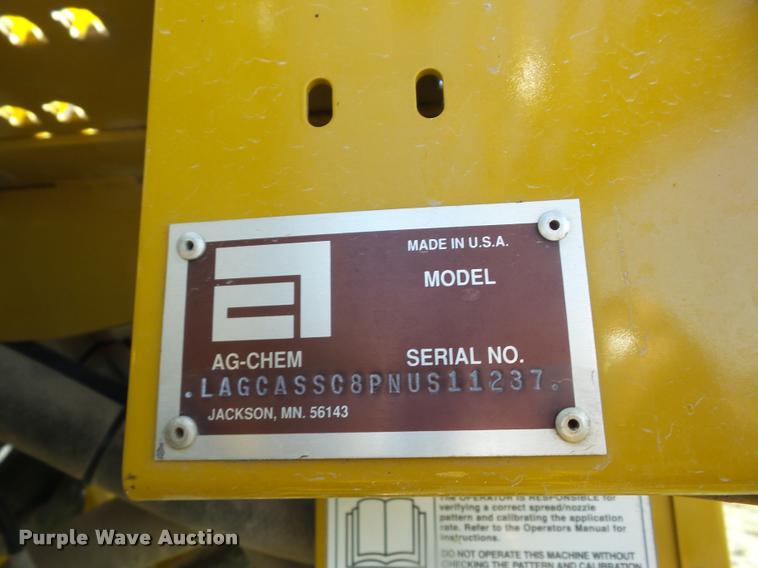 image for item K6403 2009 Ag-Chem RoGator 1084SSC self-propelled sprayer