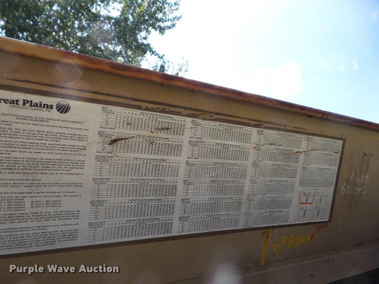 image for item K6404 Great Plains Solid Stand 30 grain drill