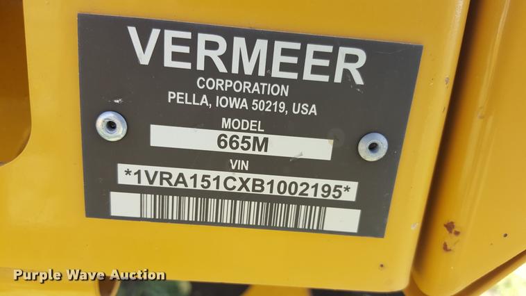 image for item L1499 Vermeer 665 Rancher round baler