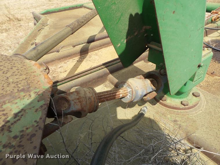 image for item L6652 John Deere 2018 batwing rotary mower