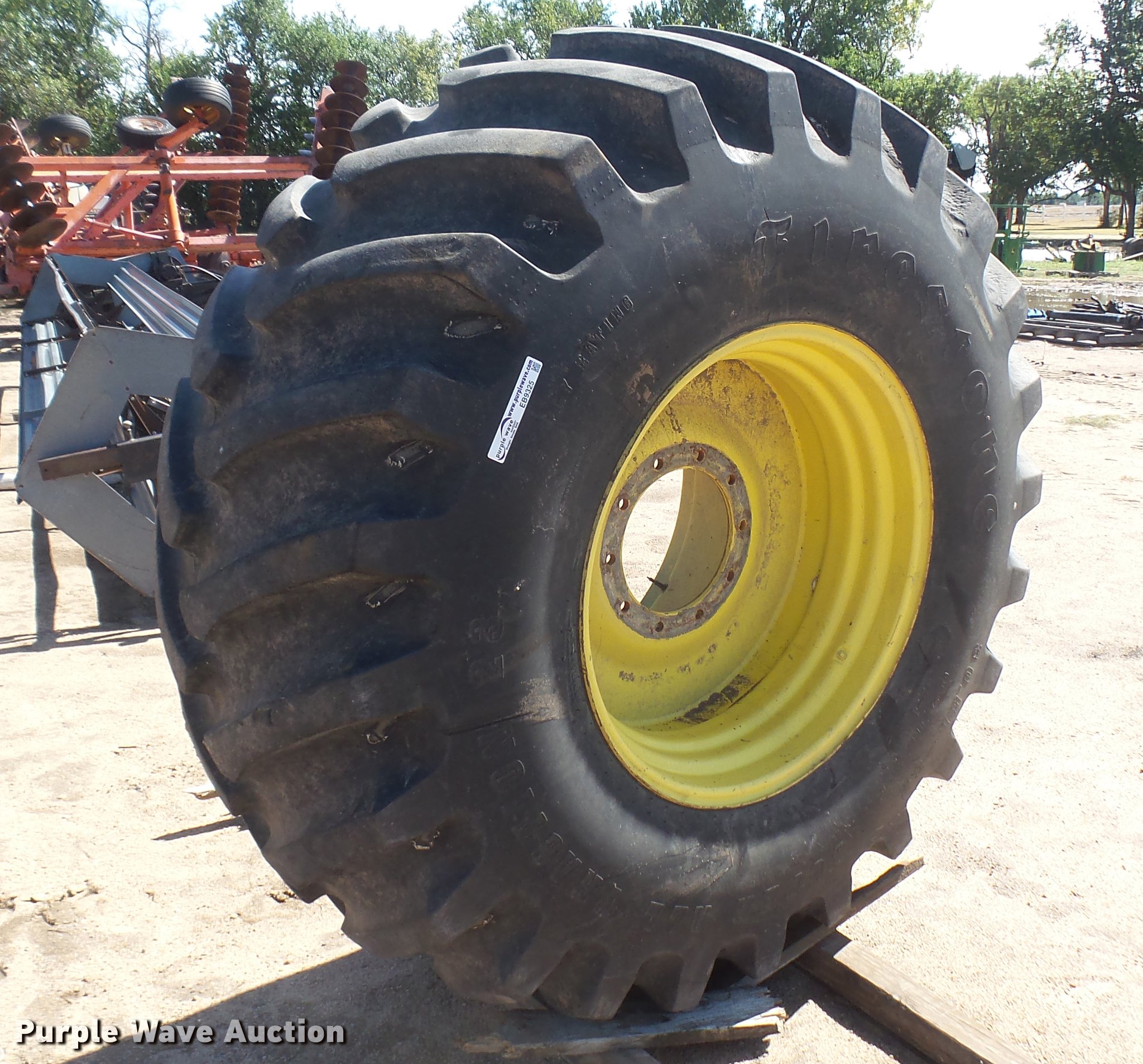 Firestone 30.532 tire and wheel in Kinsley, KS Item EB9325 for sale