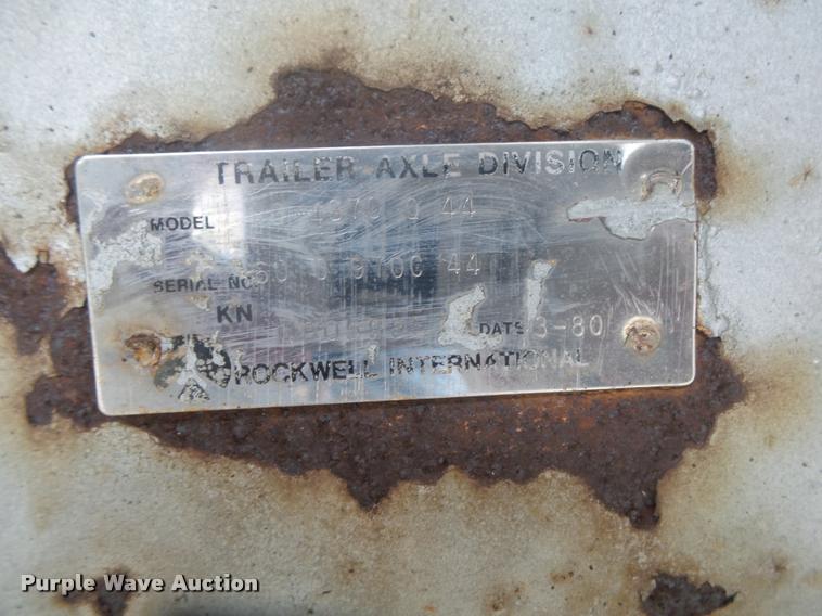 image for item DB7398 1980 Trailmobile dry van trailer