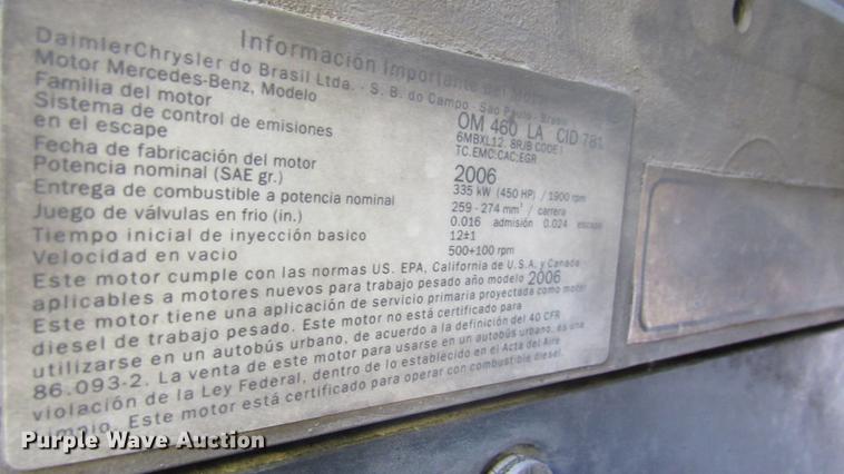 image for item DC2247 2007 Sterling A9500 semi truck