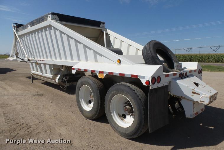 image for item DC3873 2012 Construction Specialist Packmule BDT-40 bottom dump trailer