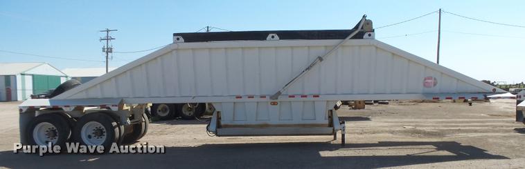image for item DC3873 2012 Construction Specialist Packmule BDT-40 bottom dump trailer