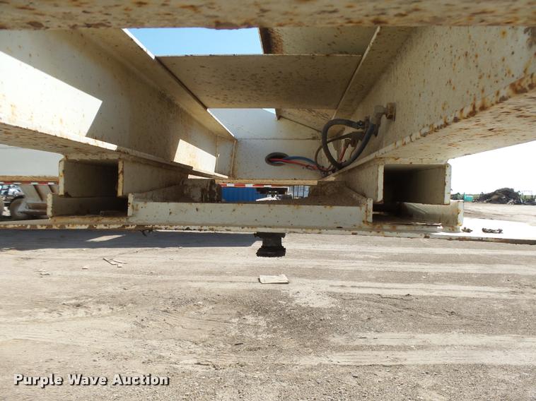 image for item DC3873 2012 Construction Specialist Packmule BDT-40 bottom dump trailer