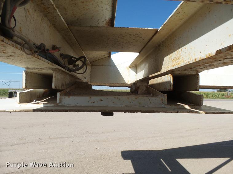 image for item DC3873 2012 Construction Specialist Packmule BDT-40 bottom dump trailer