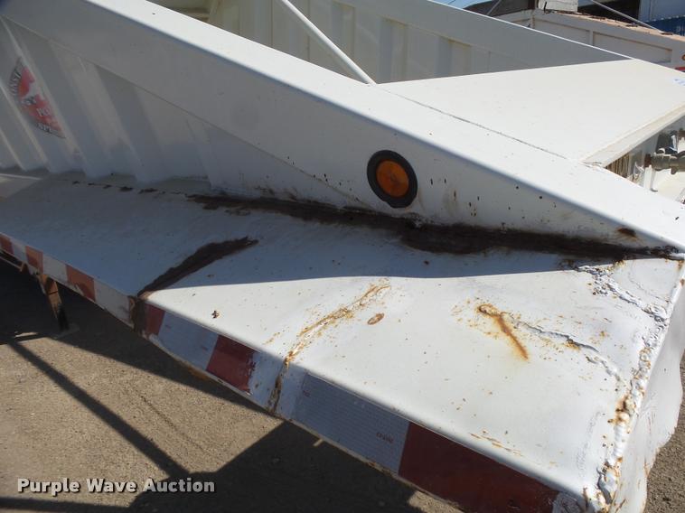 image for item DC3873 2012 Construction Specialist Packmule BDT-40 bottom dump trailer