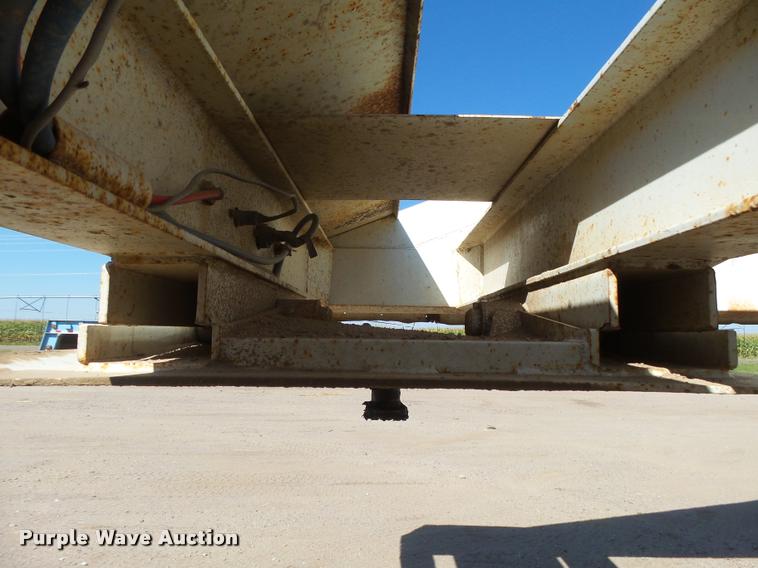 image for item DC3874 2012 Construction Specialist Packmule BDT-40 bottom dump trailer