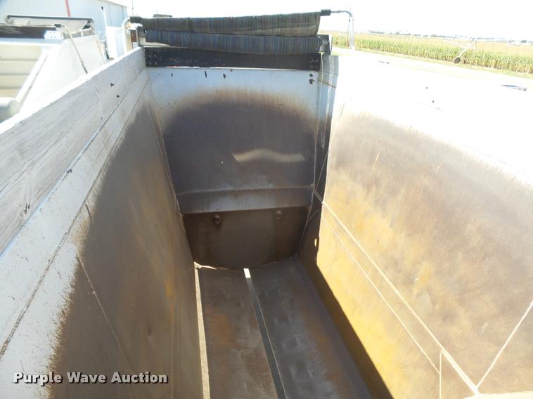 image for item DC3874 2012 Construction Specialist Packmule BDT-40 bottom dump trailer