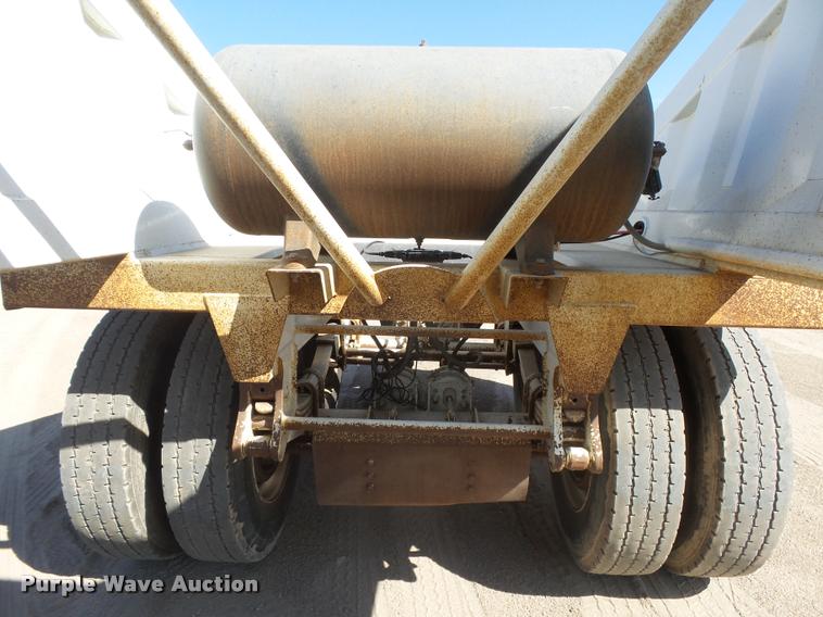 image for item DC3874 2012 Construction Specialist Packmule BDT-40 bottom dump trailer