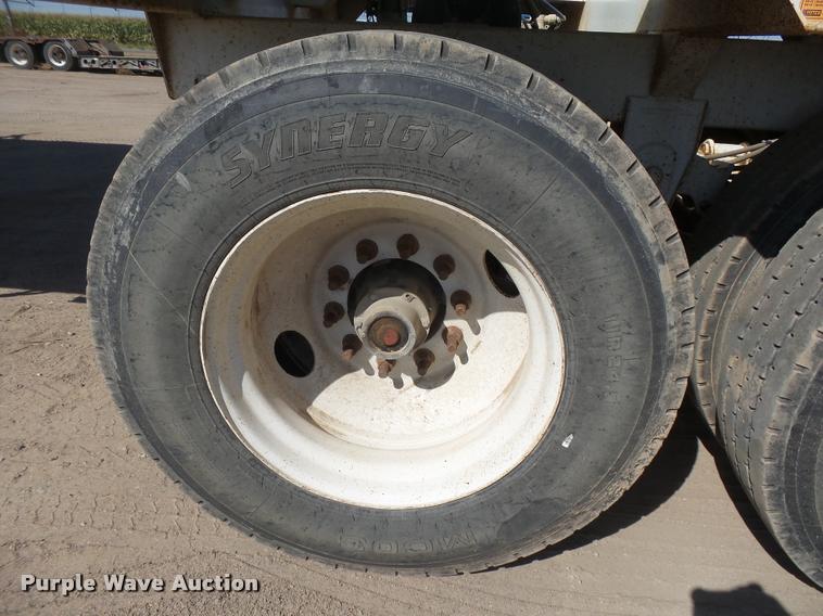 image for item DC3874 2012 Construction Specialist Packmule BDT-40 bottom dump trailer