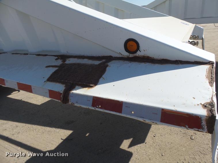 image for item DC3874 2012 Construction Specialist Packmule BDT-40 bottom dump trailer