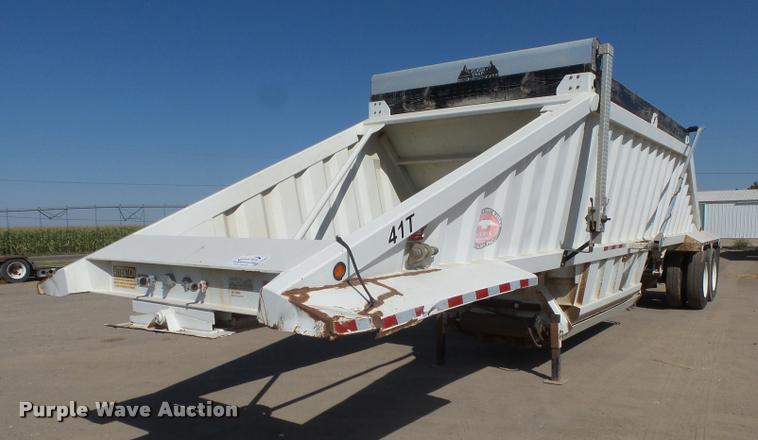image for item DC3875 2012 Construction Specialist Packmule BDT-40 bottom dump trailer