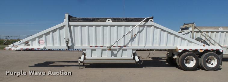 image for item DC3875 2012 Construction Specialist Packmule BDT-40 bottom dump trailer