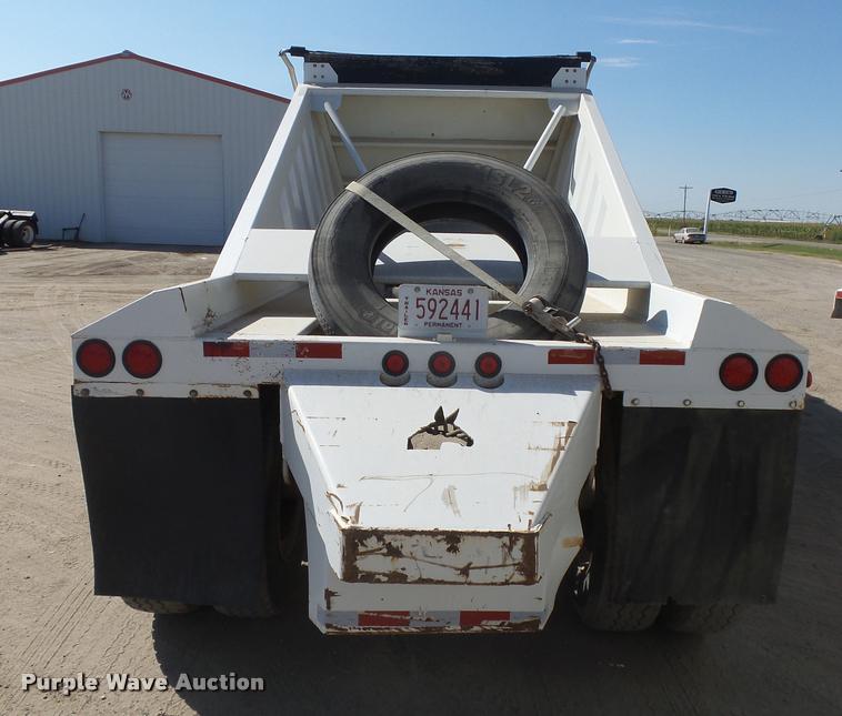 image for item DC3875 2012 Construction Specialist Packmule BDT-40 bottom dump trailer